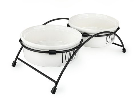 Happet miski ceramiczne na stojaku 15 cm 0,81 l – dla psów i kotów