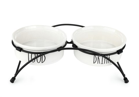 Happet miski ceramiczne na stojaku 15 cm 0,81 l – dla psów i kotów