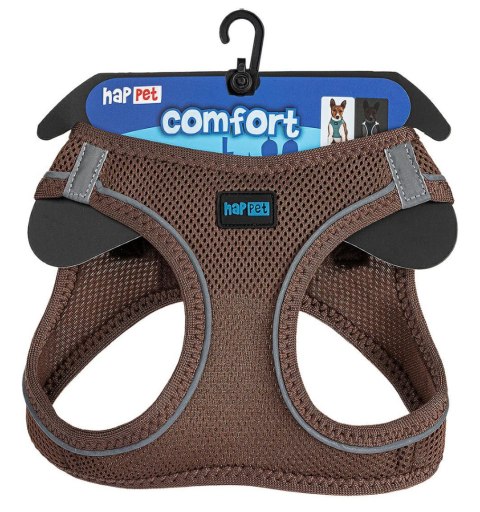 Happet Air Comfort XL brązowe – szelki/puszorek dla psa 12–16 kg