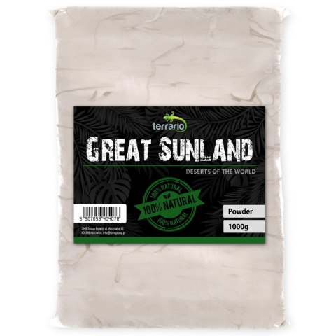 Terrario Great Sunland 1kg - biała glina do terrarium