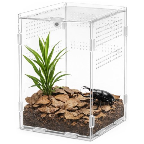 Terrario MicroAir Hab - terrarium akrylowe 12x12x20cm