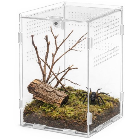 Terrario MicroAir Hab - terrarium akrylowe 12x12x20cm