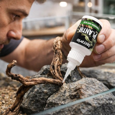 Terrario Plantir 20g - klej do dekoracji kamieni i korzeni w terrarium
