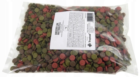 Tropical Mix Tablet 1 kg – tabletki dla ryb wszystkożernych, mix A