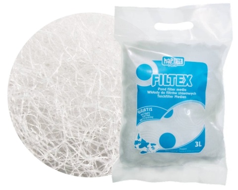 Happet Fibro 3 l – włóknina filtracyjna (wata polipropylenowa) do filtrów