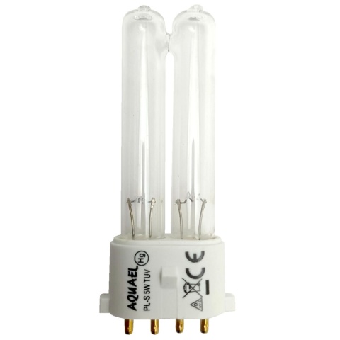 Aquael Żarnik UV-C 5W 2G7 – do sterylizatora UV, oryginał