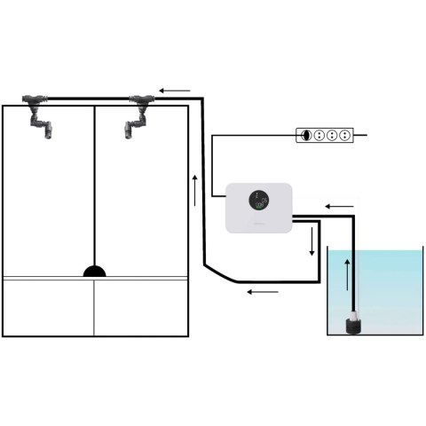 Chihiros Spray System Tiny - automatyczny zraszacz do terrarium z Bluetooth