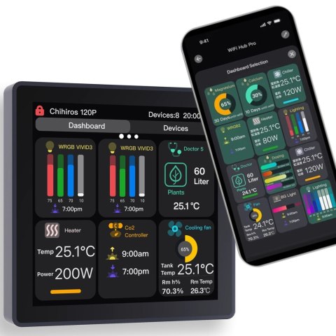 Chihiros WiFi Hub Pro - komputer sterujący akwarium