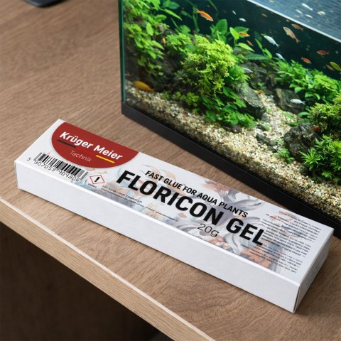 Kruger Meier Floricon Gel 20g - klej do roślin akwariowych