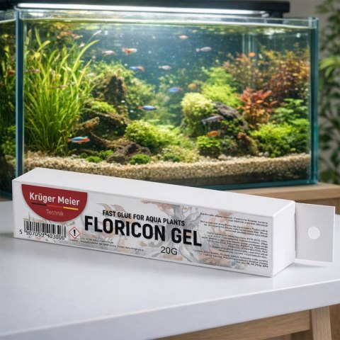 Kruger Meier Floricon Gel 20g - klej do roślin akwariowych