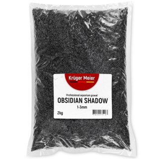 Kruger Meier Obsidian Shadow 1-3 mm - Żwirek akwarystyczny 2 kg