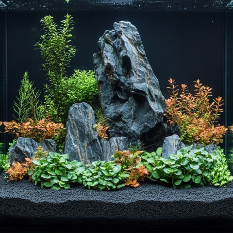 Kruger Meier Obsidian Shadow 1-3 mm - Żwirek akwarystyczny 2 kg