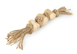 Happet szarpak z drzewa kawowego i konopi – naturalna zabawka dla psa