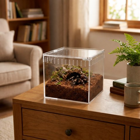 Terrarium akrylowe 13x11x12cm