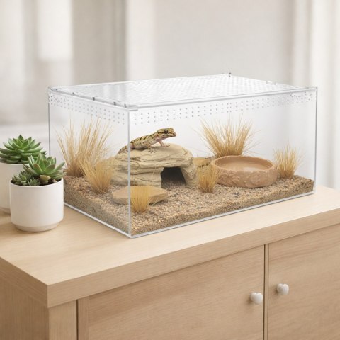 Terrarium akrylowe 40x25x20cm STRONG