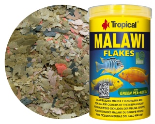 Tropical Malawi Flakes 1000 ml / 200 g – pokarm roślinny dla pyszczaków