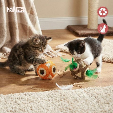 Zabawka piłka Happet K030 sizal 12cm