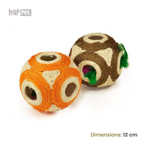 Zabawka piłka Happet K030 sizal 12cm