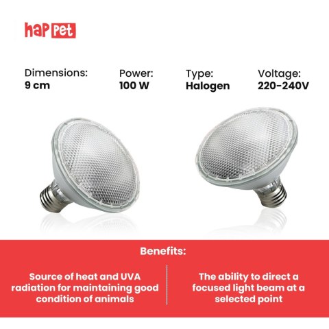 Żarówka Terra Halogen Happet 100W