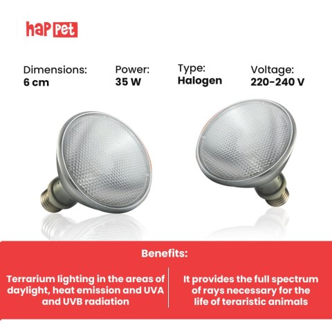 Żarówka Terra Halogen Happet 35W