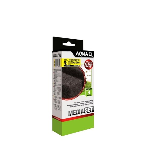 AQUAEL WKŁAD GĄB. UNIFILTER 750/1000 3SZT 20PPI (113914)