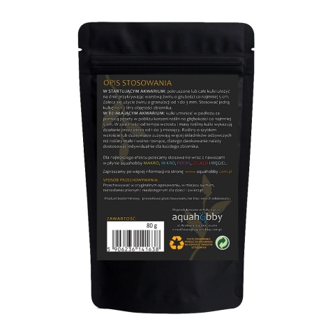 Aqua Hobby Clay Balls 80 g – kulki gliniano-torfowe do akwarium roślinnego