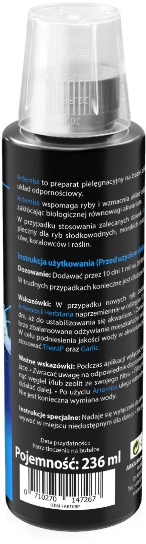 Arka Artemiss 236 ml – naturalny lek na choroby bakteryjne ryb
