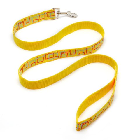 Komplet smycz i obroża Basic Style, szerokość 2.5 cm