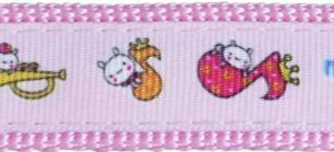 Komplet smycz i obroża Basic Style, szerokość 2 cm