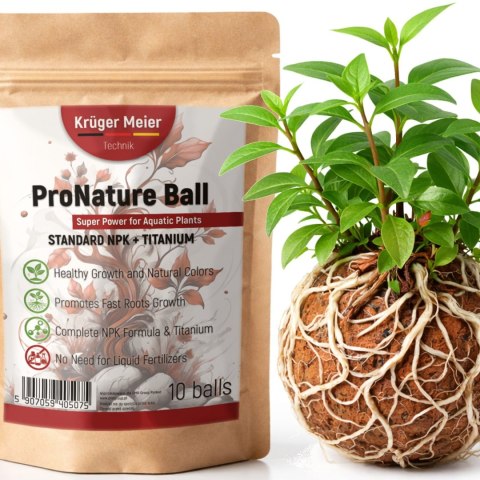 Kruger Meier ProNature Ball 10 - kulki nawozowe z biostymulatorem