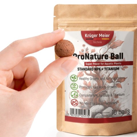 Kruger Meier ProNature Ball 10 - kulki nawozowe z biostymulatorem