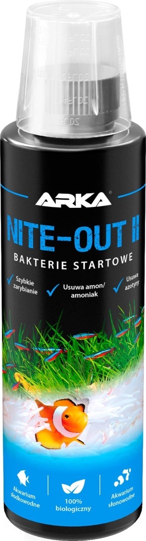 Arka Nite-Out II 236 ml – bakterie startowe, redukują NH3 NO2