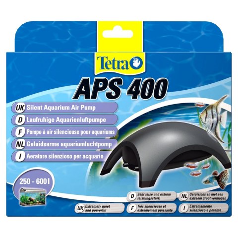 TETRA Aquarium Air Pumps APS 400 pompa napowietrz. czarna 250-600l dwa wyj. (T143203)