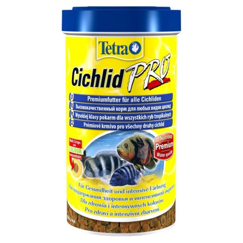 TETRA Cichlid Crisps 500 ml, pokarm chrupki dla ryb pielęgnicowatych (T198432)