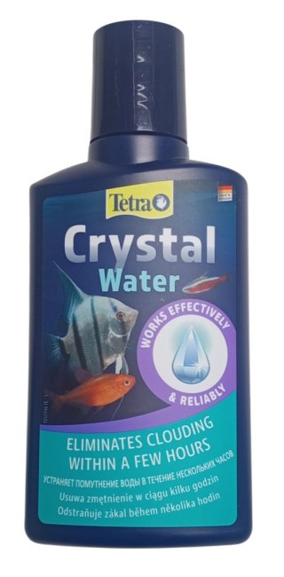 TETRA CrystalWater 250 ml, środek w płynie oczyszczający wodę w akwarium (T198739)