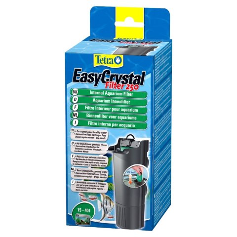 TETRA EasyCrystal Filter 250 EC 250 Filtr wewnętrzny do akwarium 15-40l (T151567)