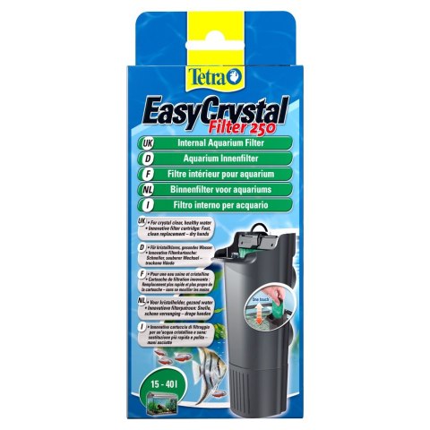 TETRA EasyCrystal Filter 250 EC 250 Filtr wewnętrzny do akwarium 15-40l (T151567)
