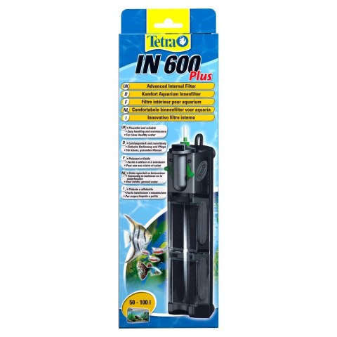 TETRA IN plus Internal Filter IN 600 filtr wewnętrzny do akwarium 50-100l (T607651)