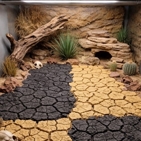 Terrario Goroth Ordor 1kg - czarna glina do terrarium pustynnego