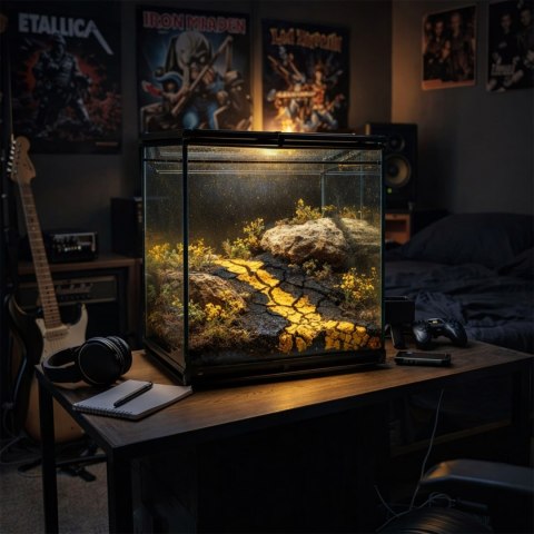 Terrario Goroth Ordor 1kg - czarna glina do terrarium pustynnego