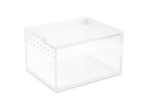 Happet terrarium akrylowe 10,5x8,5x6 cm – lekkie terrarium dla owadów
