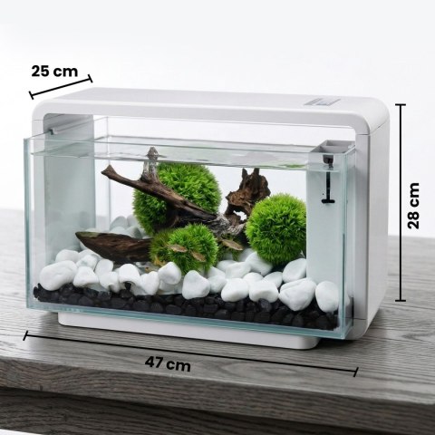 Akwarium Hailea E25 białe
