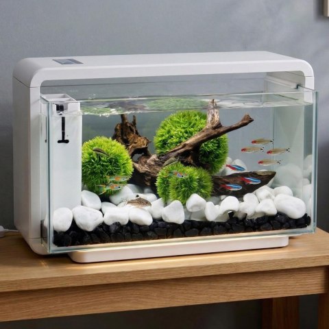 Akwarium Hailea E25 białe