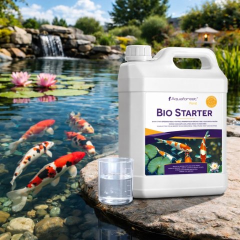 Aquaforest Bio Starter POND 1L - Bakterie nitryfikacyjne do oczka wodnego