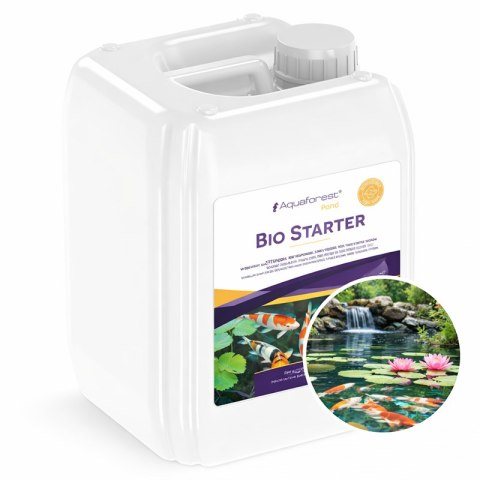 Aquaforest Bio Starter POND 5L - Bakterie nitryfikacyjne do oczka wodnego