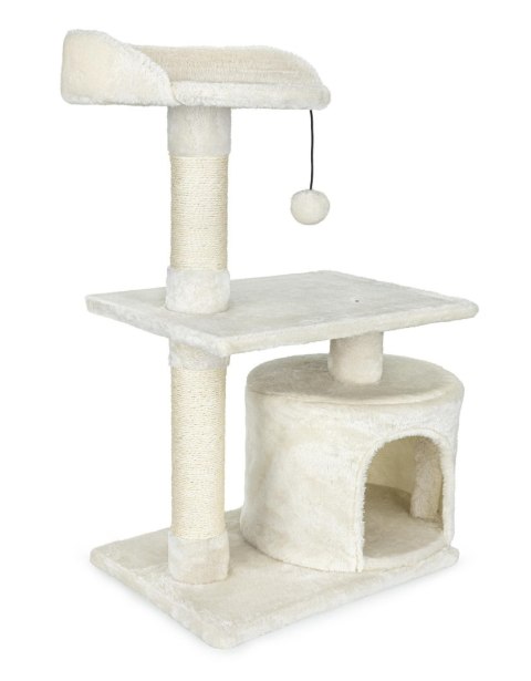 Drapak dla kota Happet CT08 76 cm – domek, półka, sizal