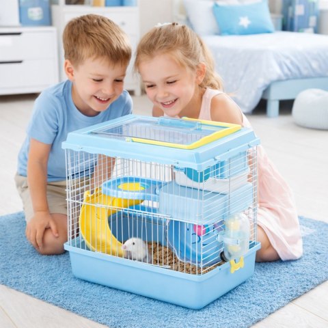 Furrever Friends Miku Easy Small Blue - klatka dla małych gryzoni zestaw