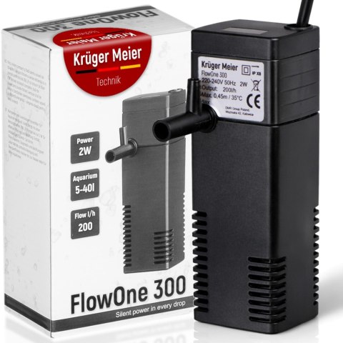 Kruger Meier FlowOne 300 - filtr wewnętrzny do akwarium