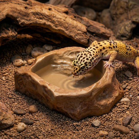 Miska narożna terrarium 8cm R181