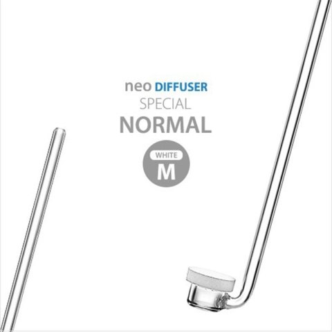 Neo Diffuser Special Normal M CO2 + Clip White - dyfuzor + kolanko CO2 do akwarium 17mm
